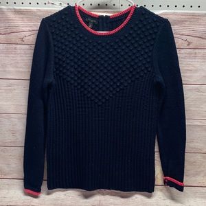 Talbots Navy Sweater.